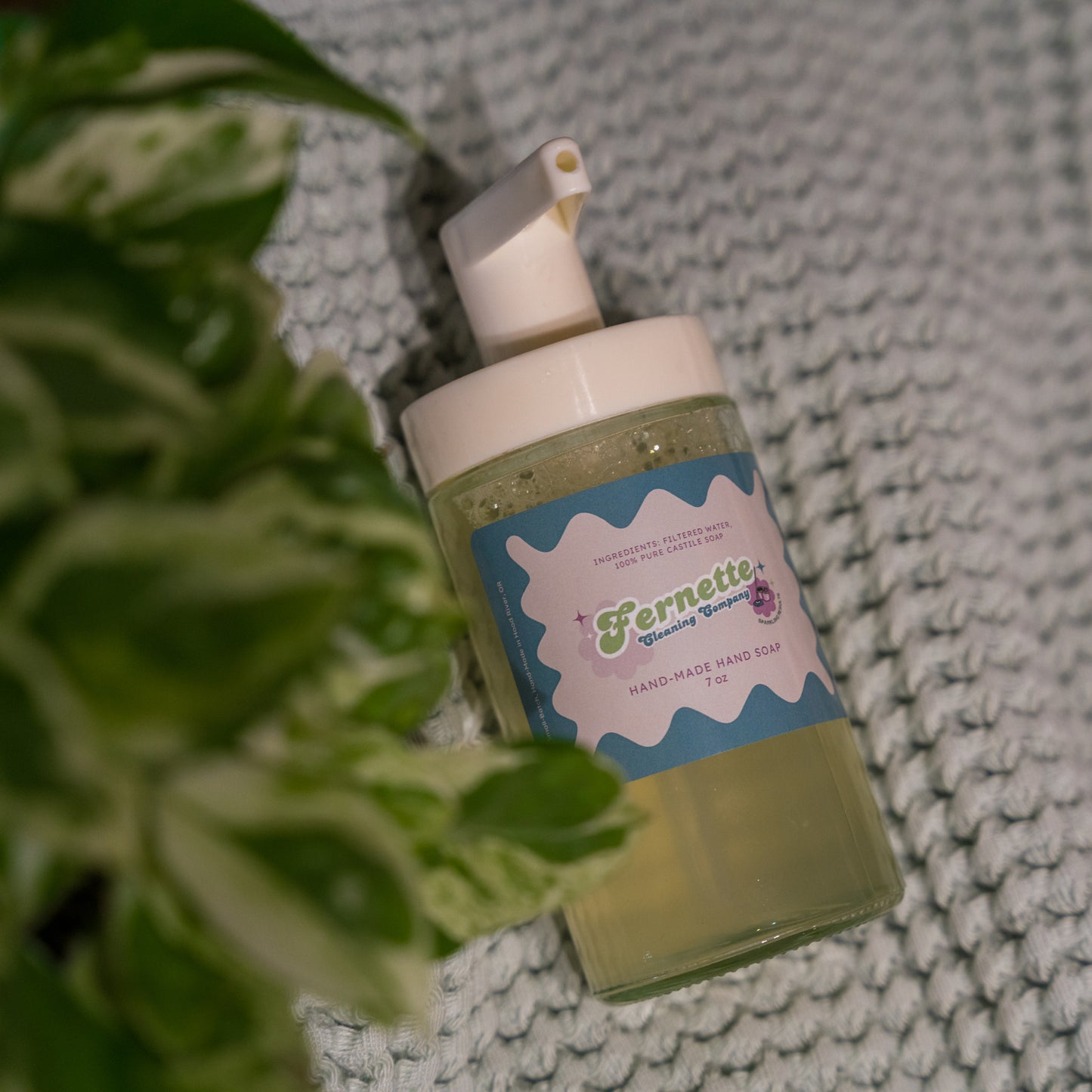 Fernette Cleaning Co Hand Soap Blanket