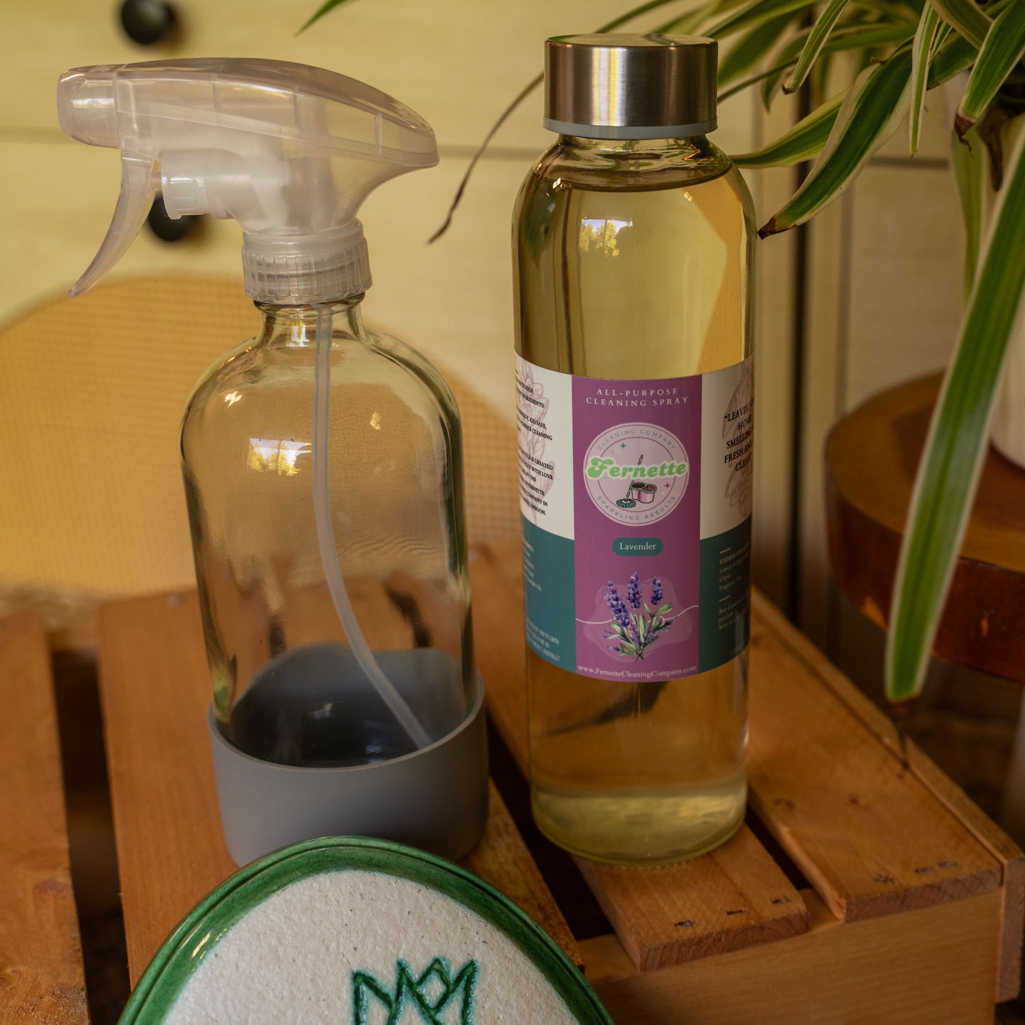 All-Purpose Cleaning Concentrates in Glass Bottle