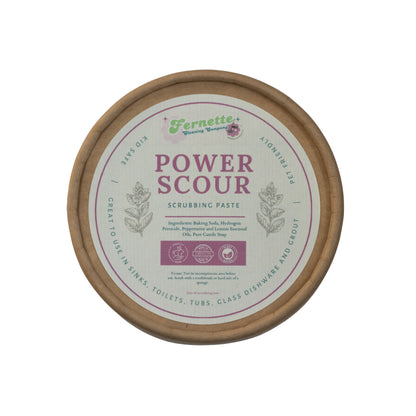 Fernette Cleaning Co Power Scour White Background